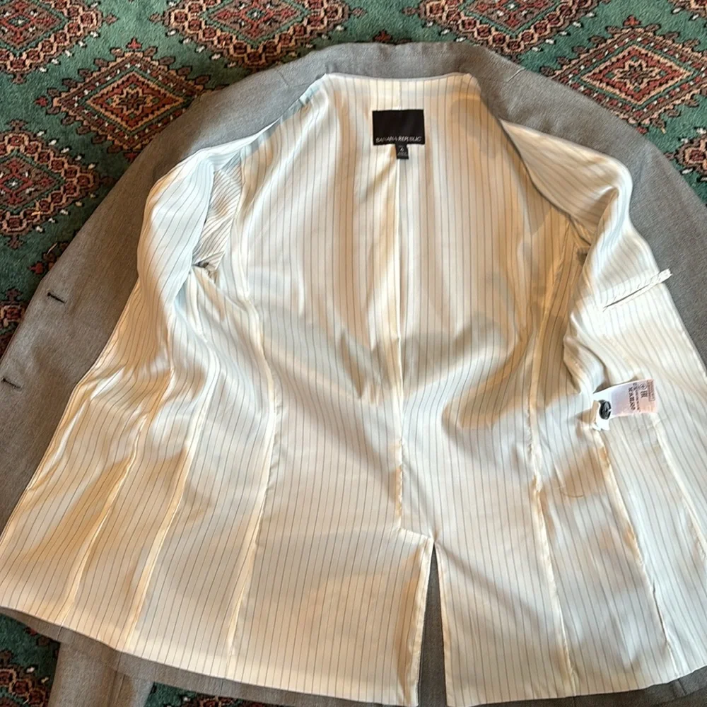 Banana Republic Tall Women’s Wool Blazer - Picture 6 of 9